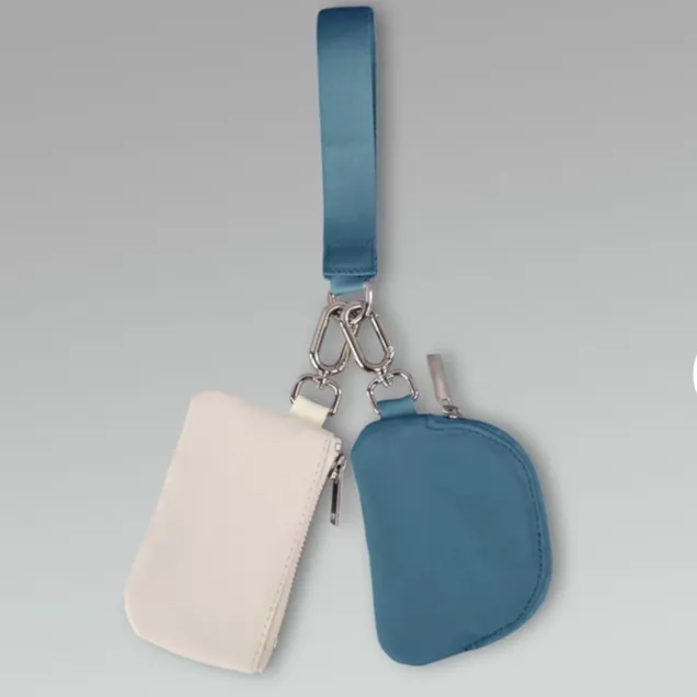 Dual Pouch Wristlet