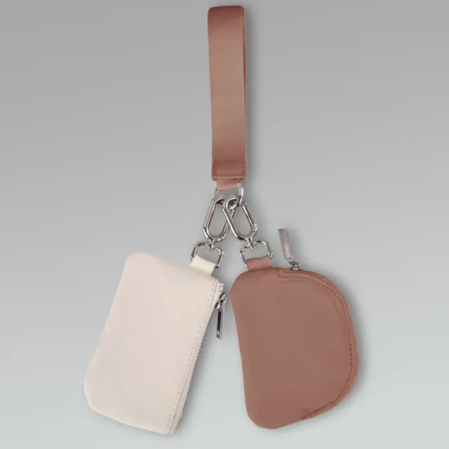 Dual Pouch Wristlet