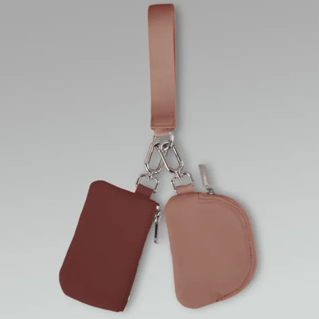 Dual Pouch Wristlet