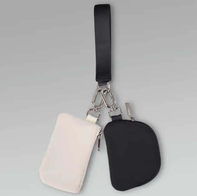 Dual Pouch Wristlet