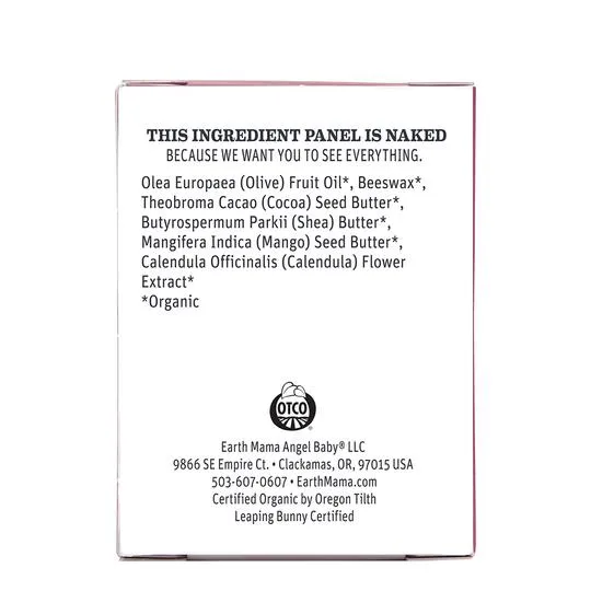 Earth Mama Organic Baby Nipple Butter 2 fl oz (60 ml) Exp: 07/27