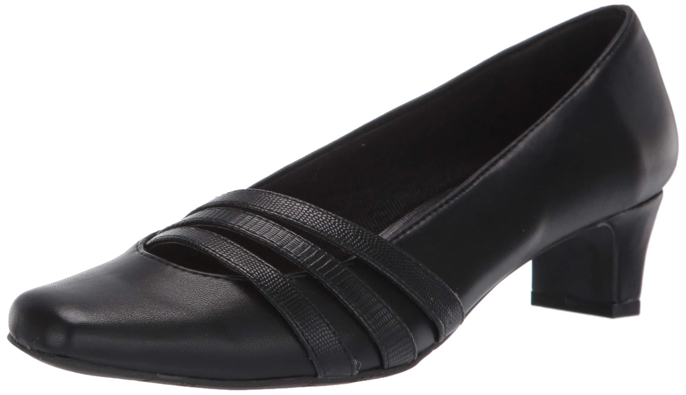 Easy Street Women's Entice Pump, Black, 7