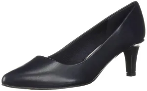 Easy Street Women's Pointe Pump, Navy, 9.5