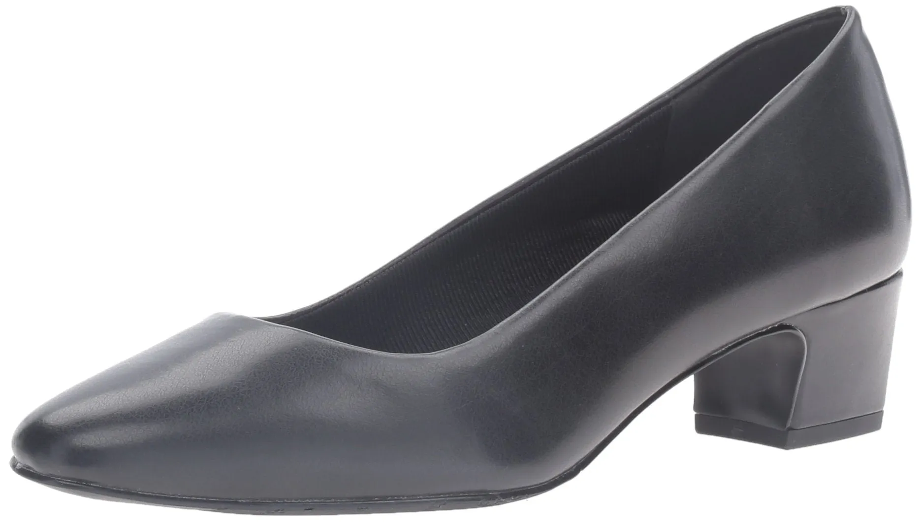 Easy Street Women's Prim Pump, Black, 6.5 X-Wide