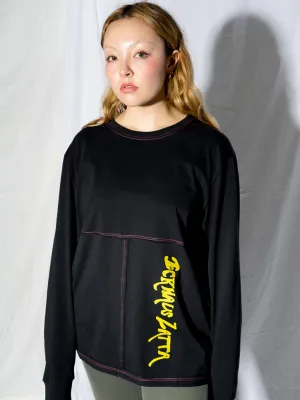 Eckhaus Latta Lapped Long Sleeve, Novel Limo