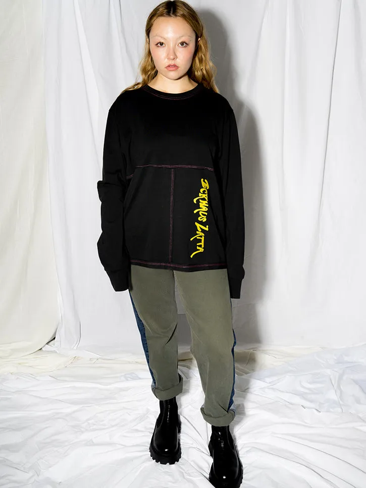 Eckhaus Latta Lapped Long Sleeve, Novel Limo