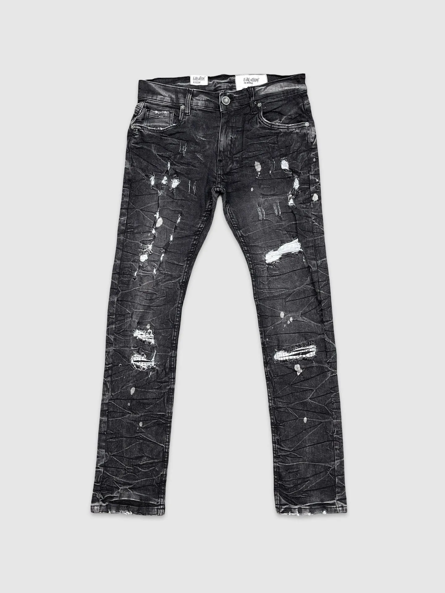 EVO-330212-Men's Slim Unbreakable Denim Jeans