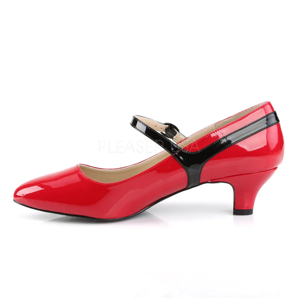 FAB-425  Red-Black Patent