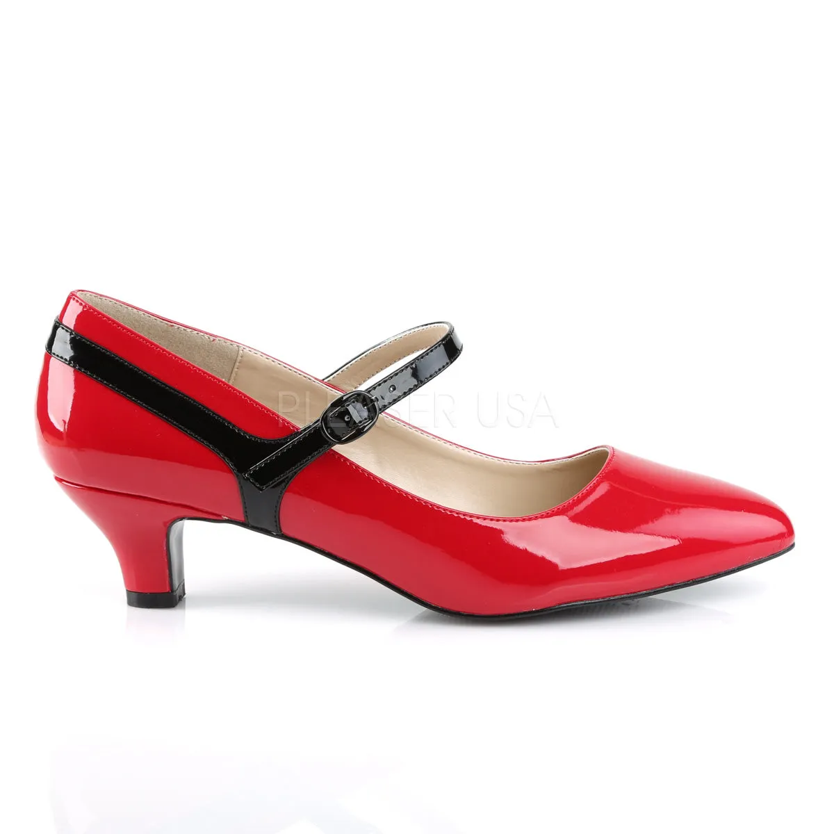 FAB-425  Red-Black Patent