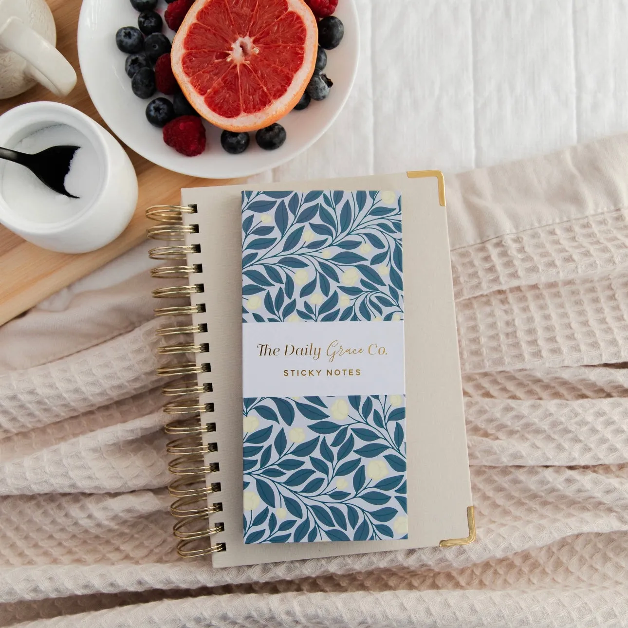 French Blue Floral Planner Stickers