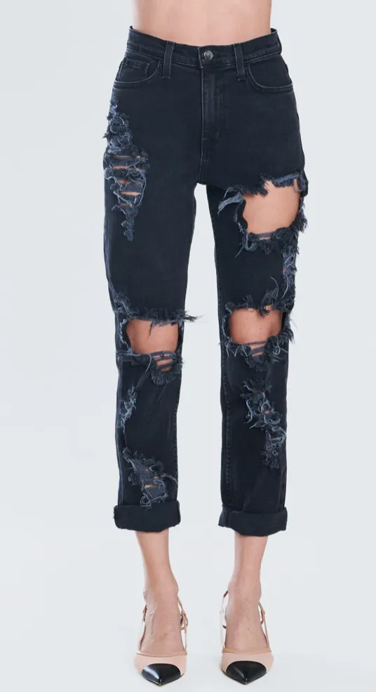 Gabriela Jeans (MOM JEAN) - Black