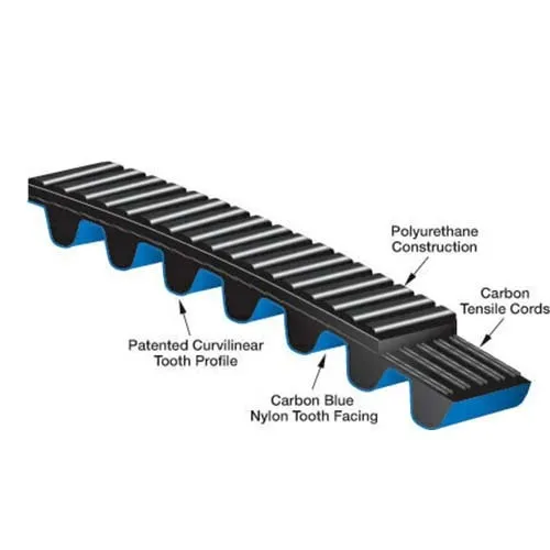 Gates Poly Chain GT Carbon Synchronous Belt 8MGT-1280-36
