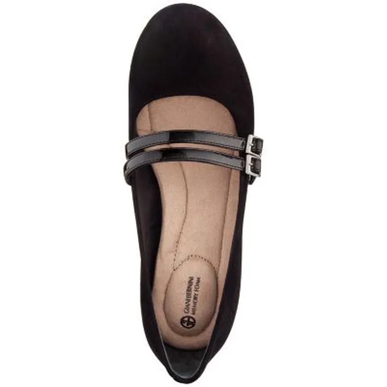 Giani Bernini Womens Vallariaa Faux Suede Mary Jane Heels Black 11 Medium (B,M)