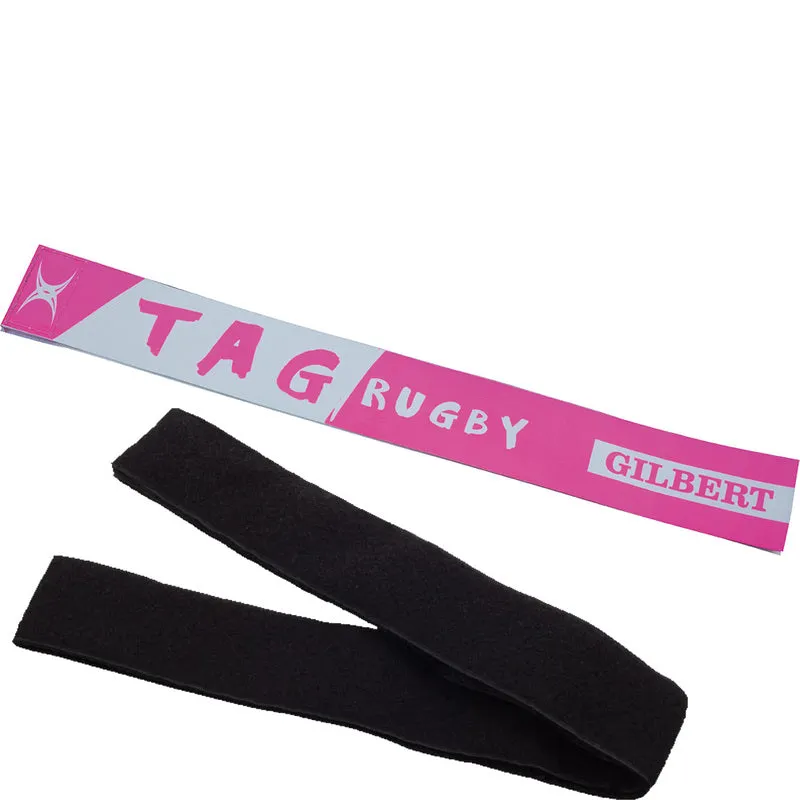Gilbert Junior Tag Rugby Belt  - Fizz Pink