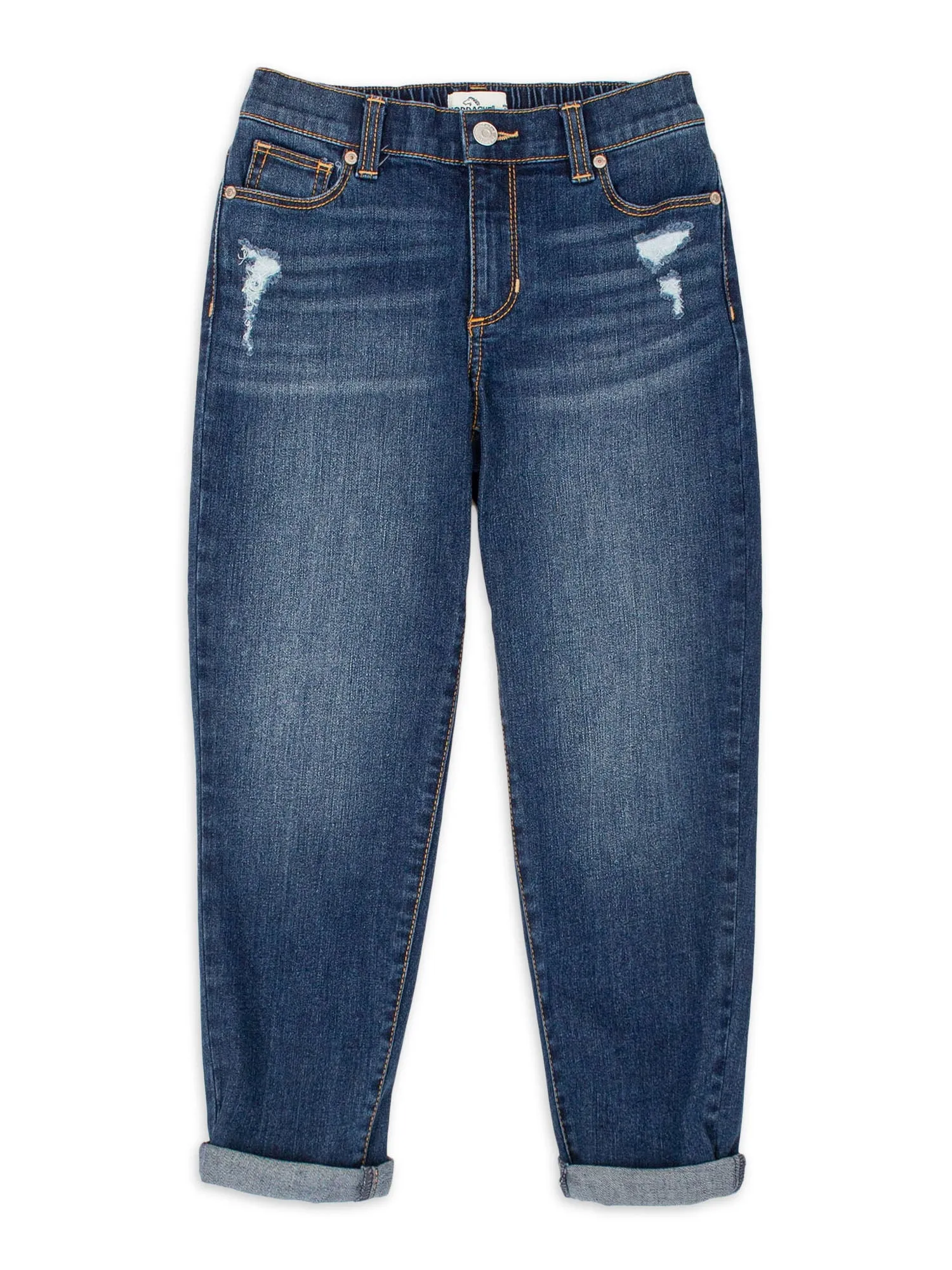 Girls High Rise Mom Jean