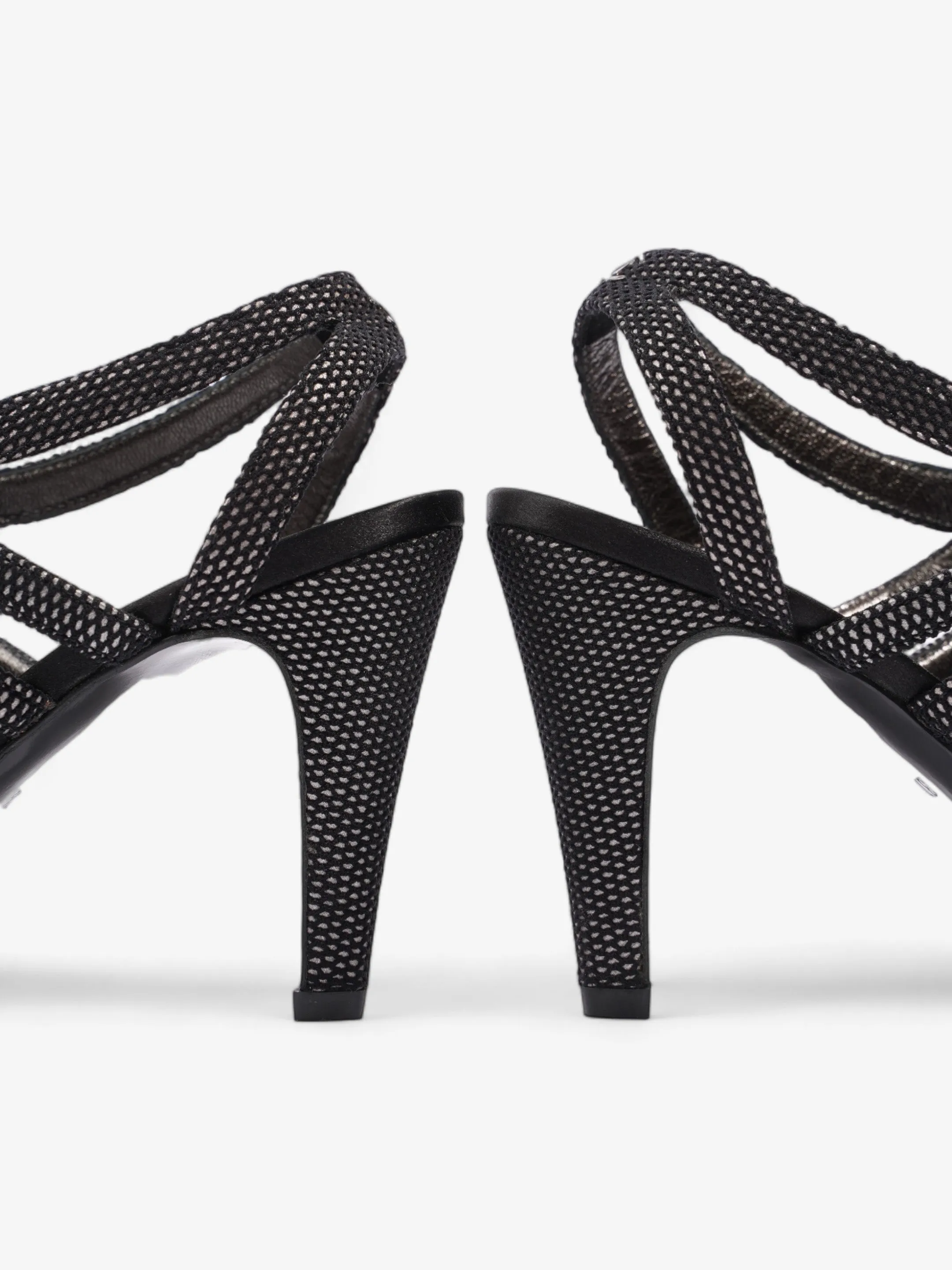 Gladiator Sandals 90mm Black Leather EU 37.5 UK 4.5