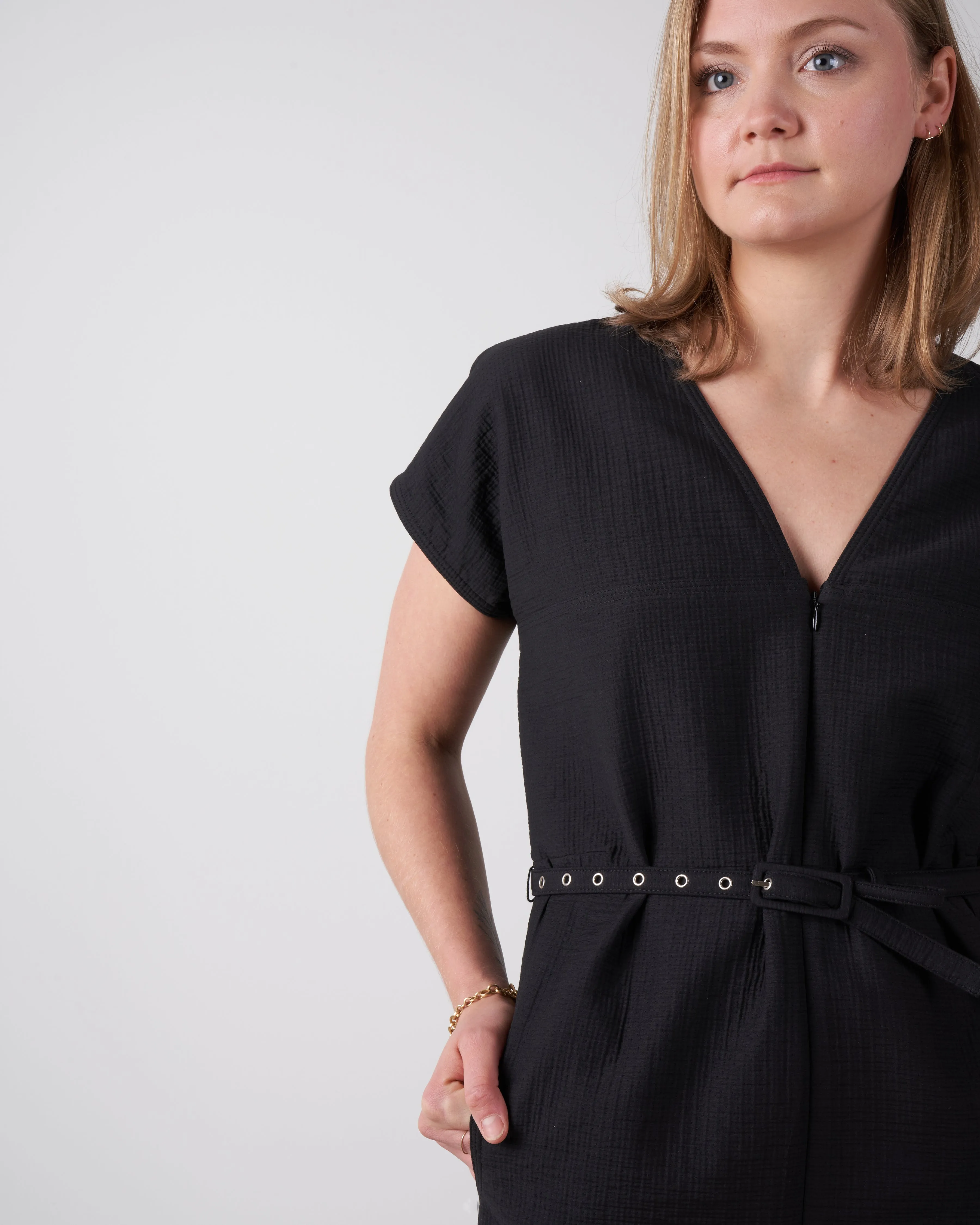 glinda jumpsuit - black
