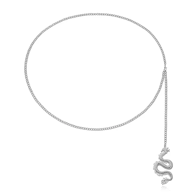 Gold Chain Belt Ladies Waist Metal  High Quality