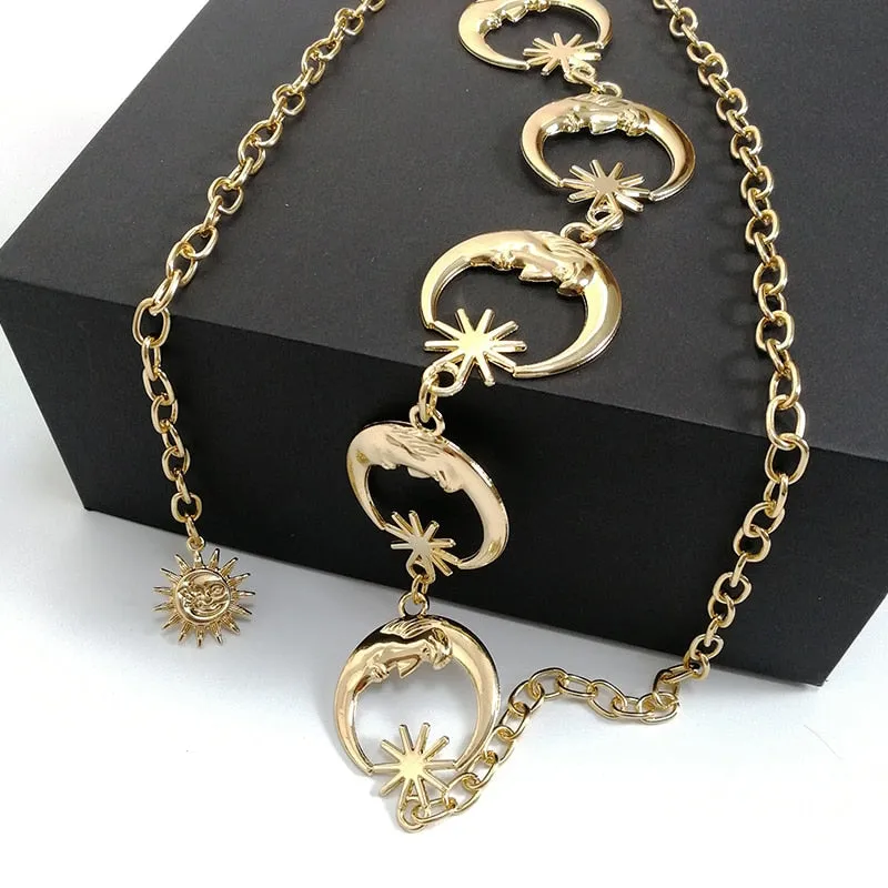Gold Chain Belt Ladies Waist Metal  High Quality