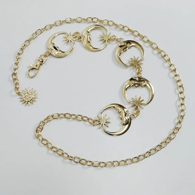 Gold Chain Belt Ladies Waist Metal  High Quality