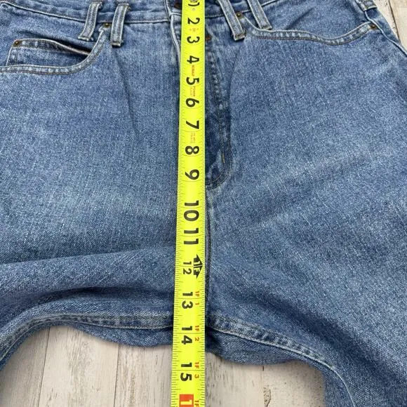 Guess Jeans Vintage 90s Denim High Waist Mom USA Sz 31 Pleated Tapered Leg