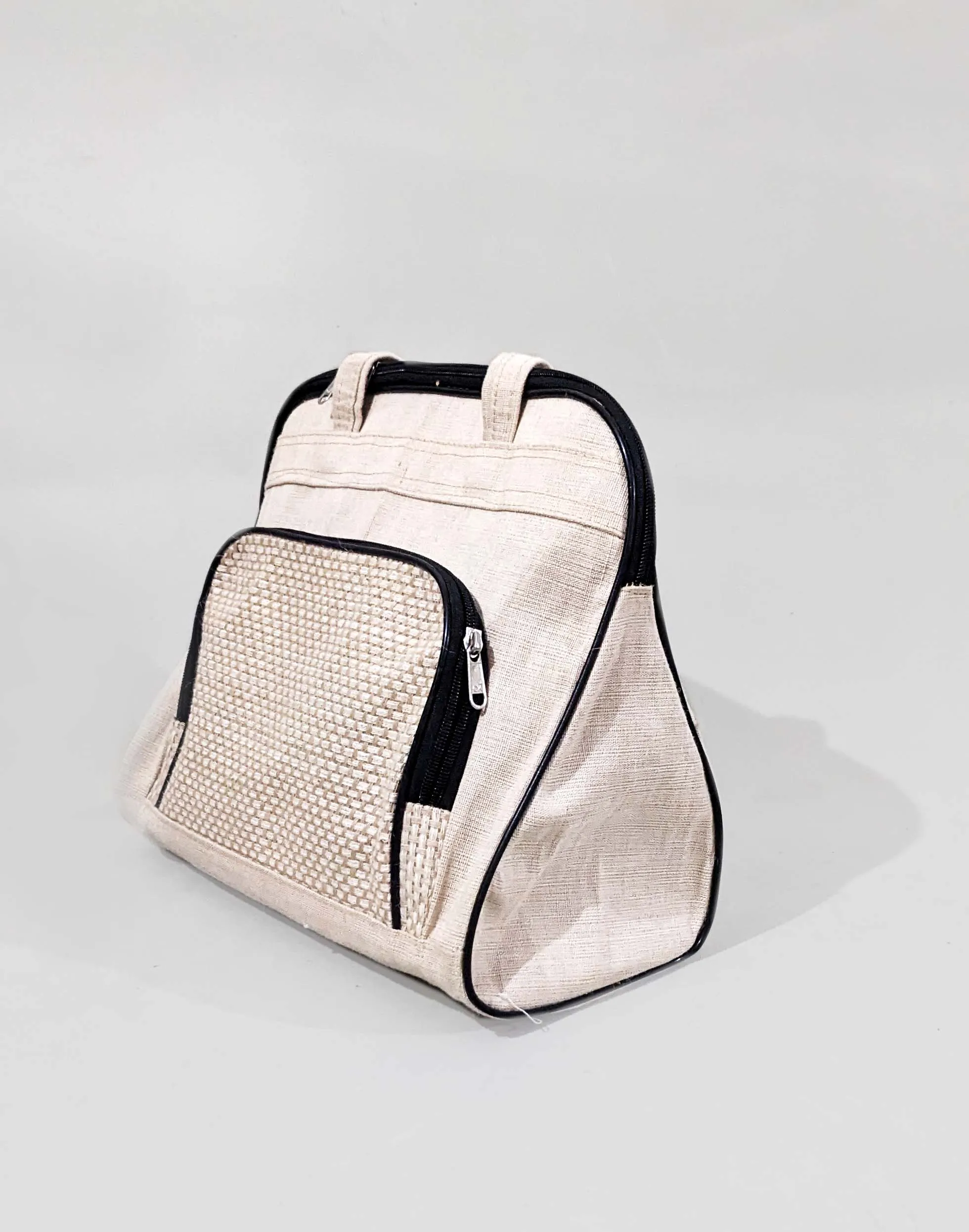 Handmakers Natural Jute Duffel Hand Bags for Womens for Gym , Shopping, Office