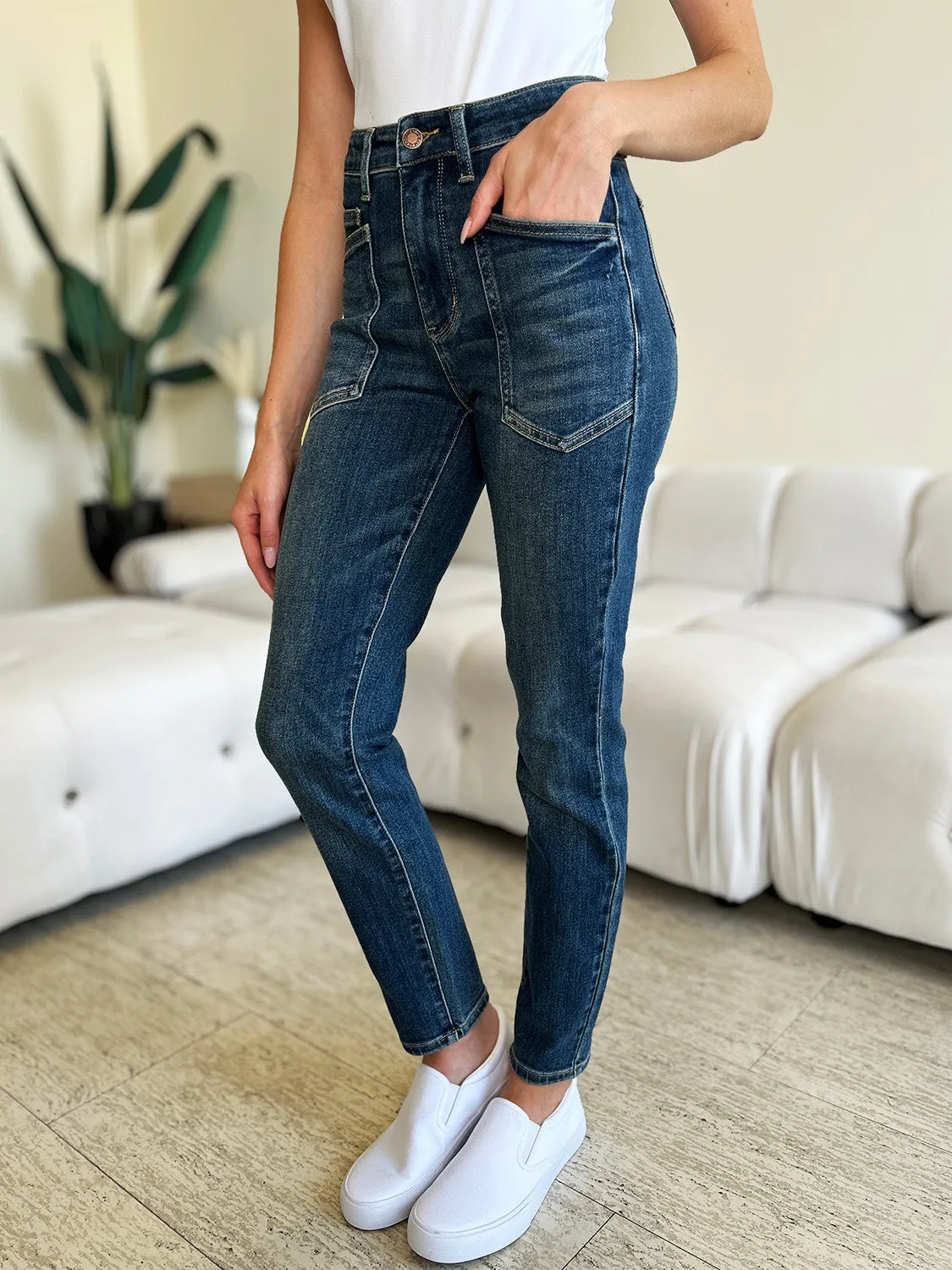 Hazel Blues® |  Judy Blue High Waist Skinny Jeans