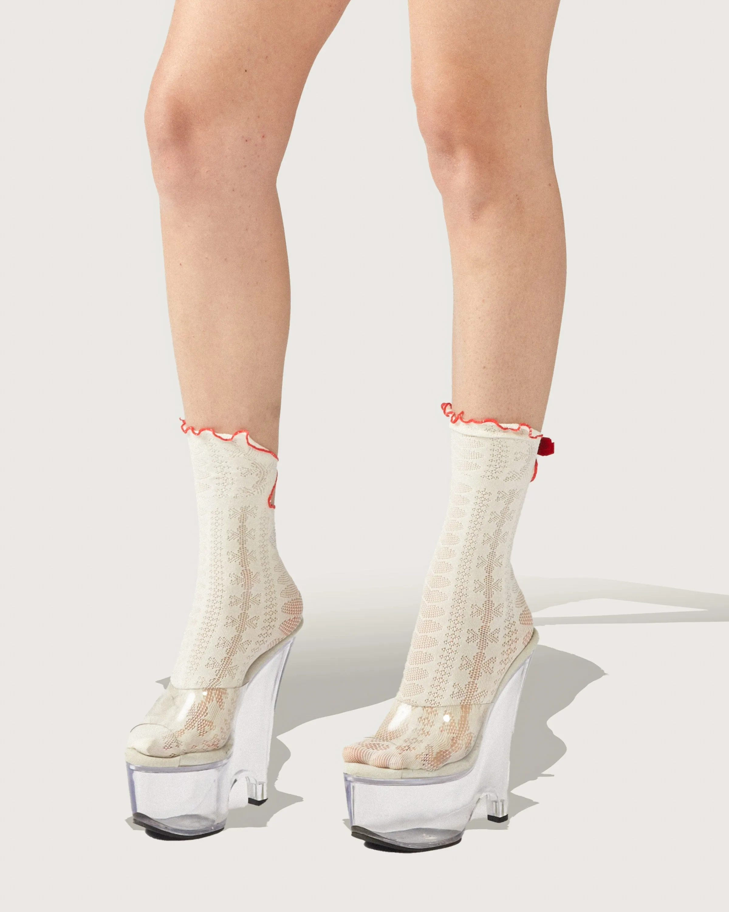 Heartfelt Kitten Socks