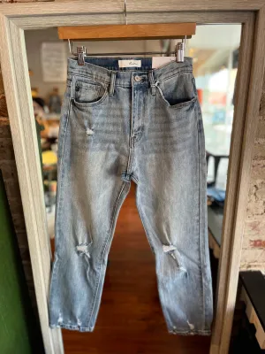 High Rise Mom Fit Denim