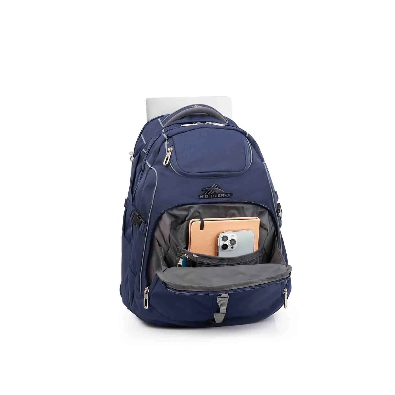 High Sierra Access 3.0 Eco 16 Inch Laptop Backpack Marine Blue