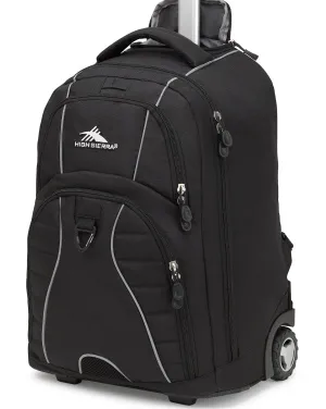 High Sierra Access 3.0 Pro wheeled backpack 147721 BLACK