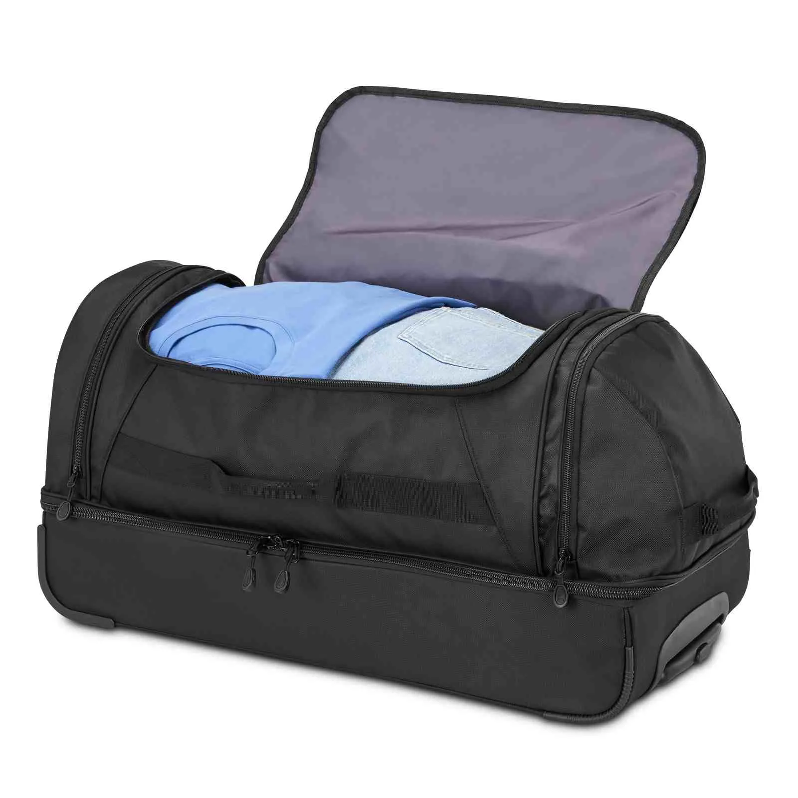 High Sierra Boxed 71cm Wheeled Duffel Black