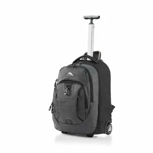 High Sierra Jarvis Pro 15.6 Inch Wheeled Laptop Backpack Black