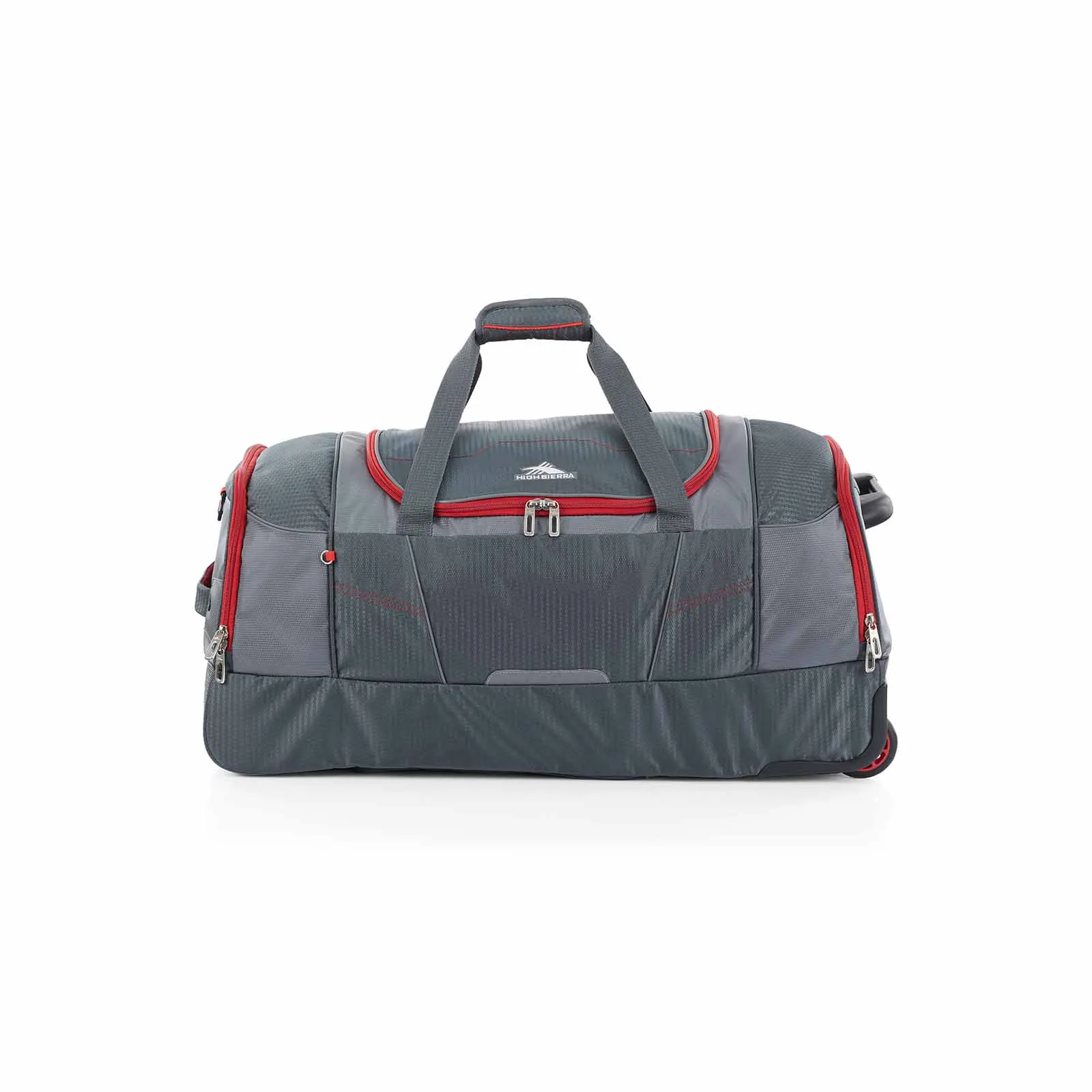 High Sierra Ultimate Access 3 76cm Wheeled Duffel Mercury-Crimson