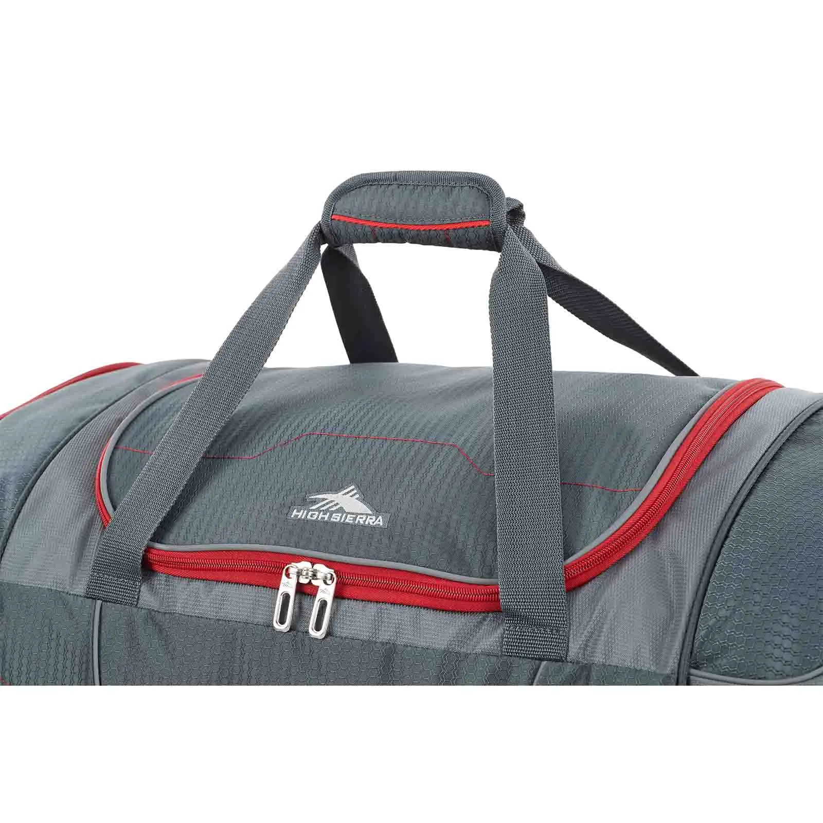 High Sierra Ultimate Access 3 76cm Wheeled Duffel Mercury-Crimson