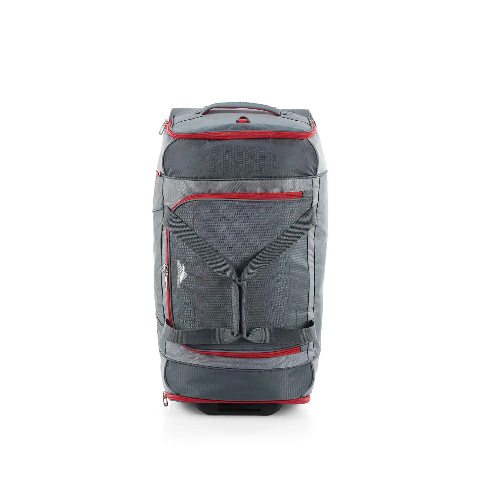 High Sierra Ultimate Access 3 76cm Wheeled Duffel Mercury-Crimson