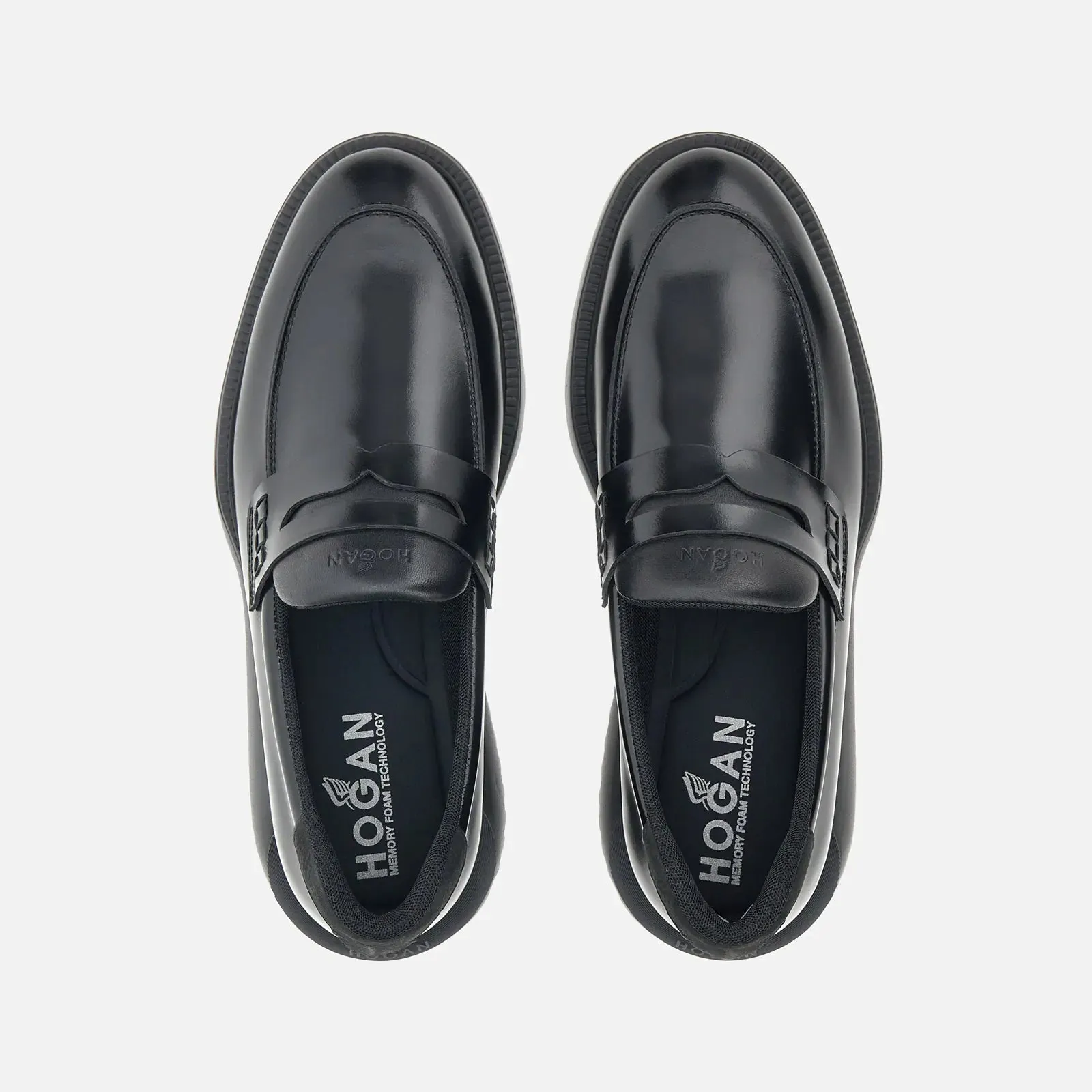 Hogan H600 Loafers - Black
