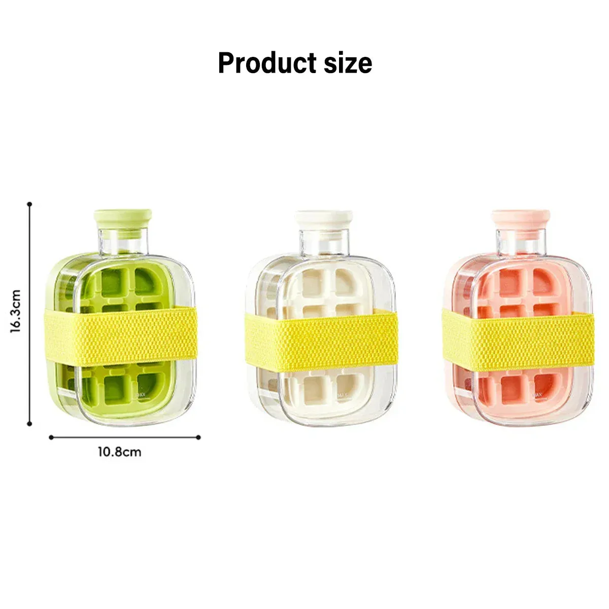 IceQuick | One-Press Portable Ice Maker Bottle