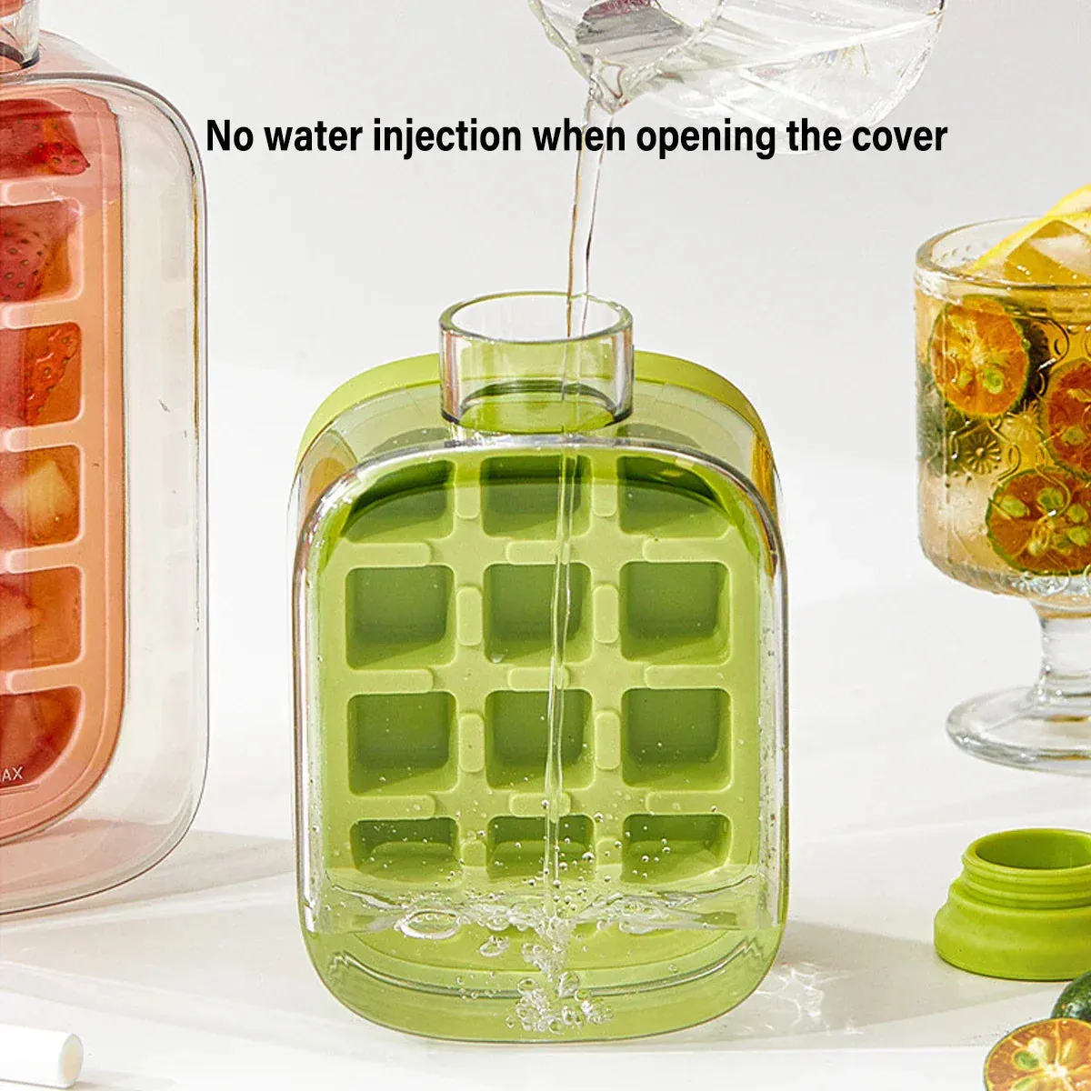 IceQuick | One-Press Portable Ice Maker Bottle