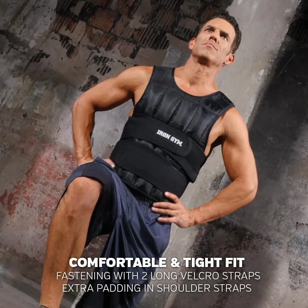 Iron Gym 10kg Adjustable Weighted Vest