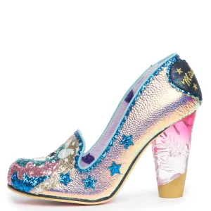 Irregular Choice Lady Mist Gold Heels Gold