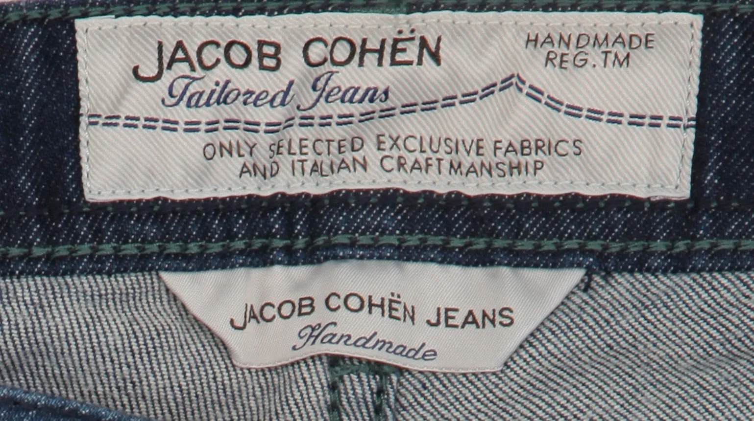 Jacob Cohën Dark Blue Jeans - Slim