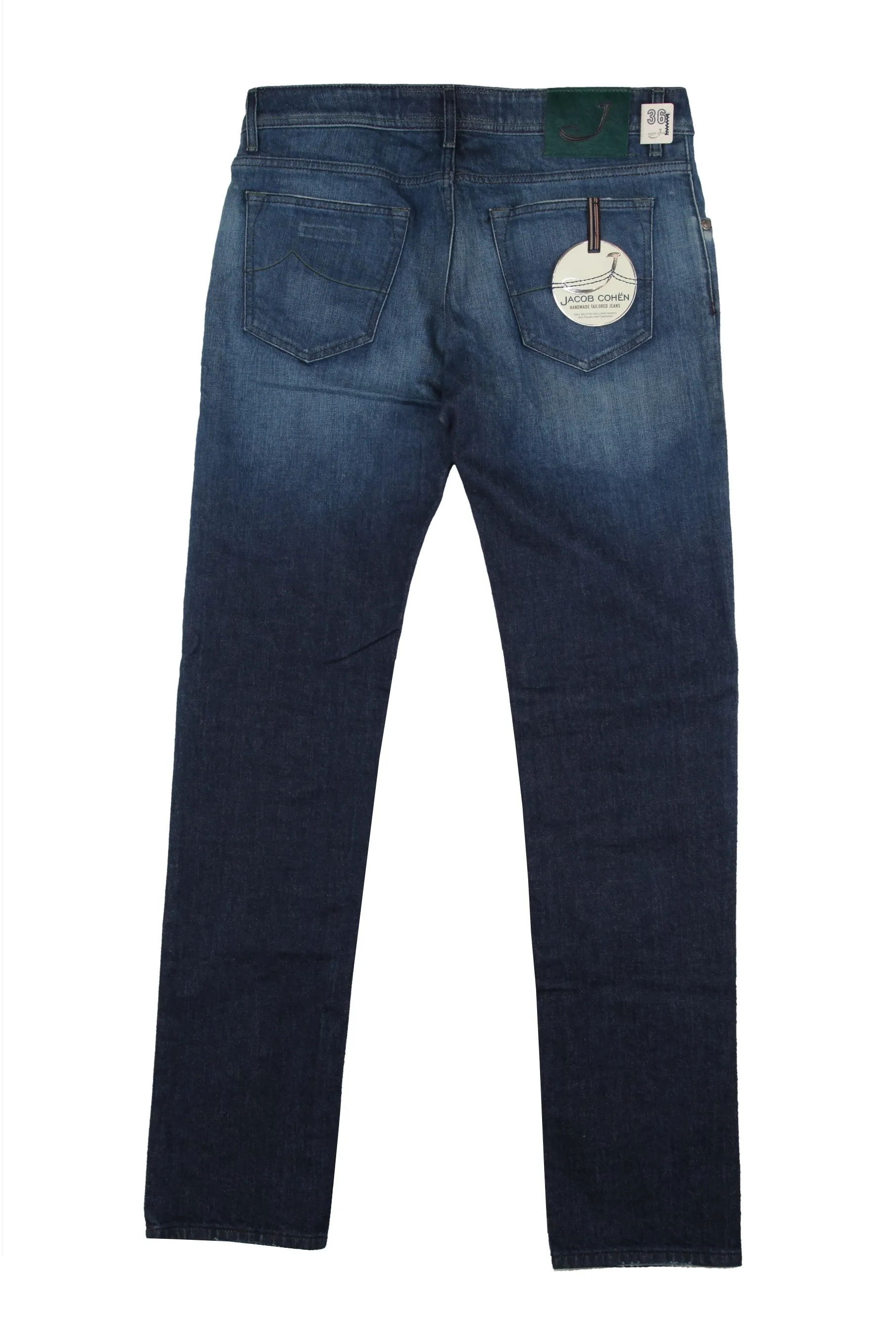 Jacob Cohën Dark Blue Jeans - Slim