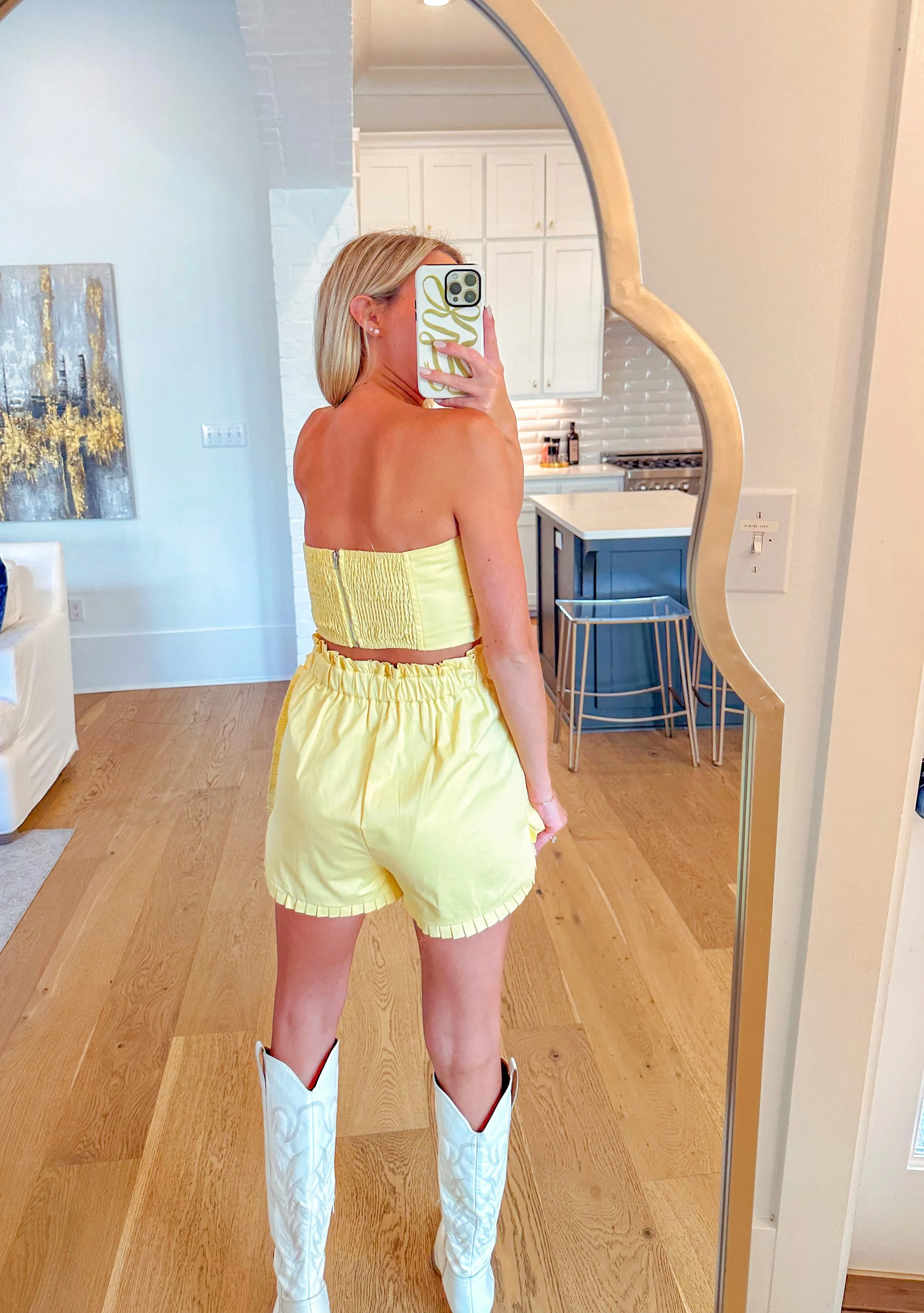 Jane Shorts - Yellow