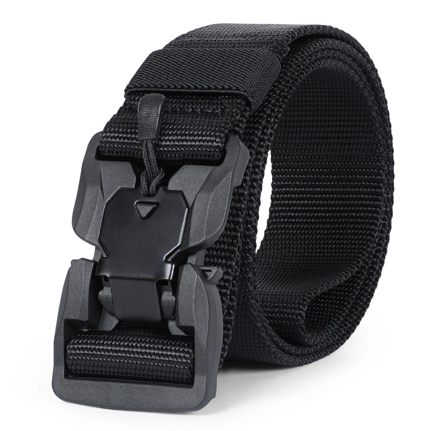 JASGOOD Multifunctional tactical belt with magnetic quick release buckle, men's military belt-nylon rigging belt