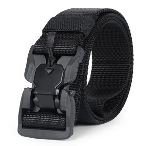 JASGOOD Multifunctional tactical belt with magnetic quick release buckle, men's military belt-nylon rigging belt
