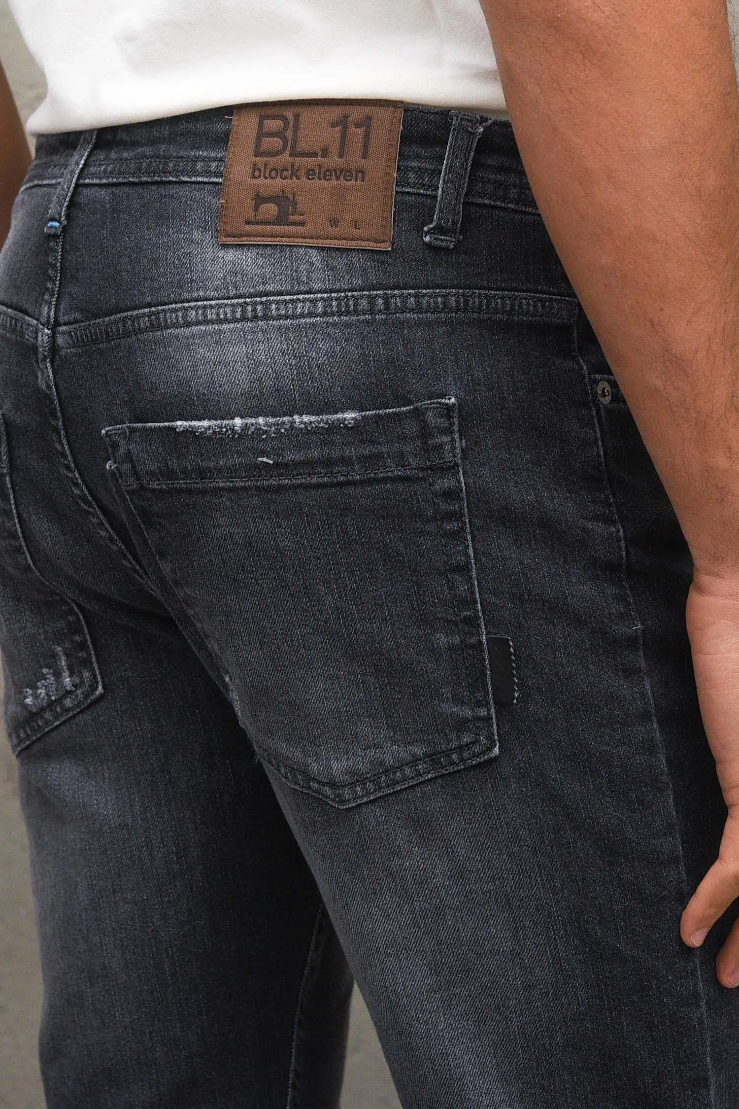 Jeans Fumo Campione - Grigio