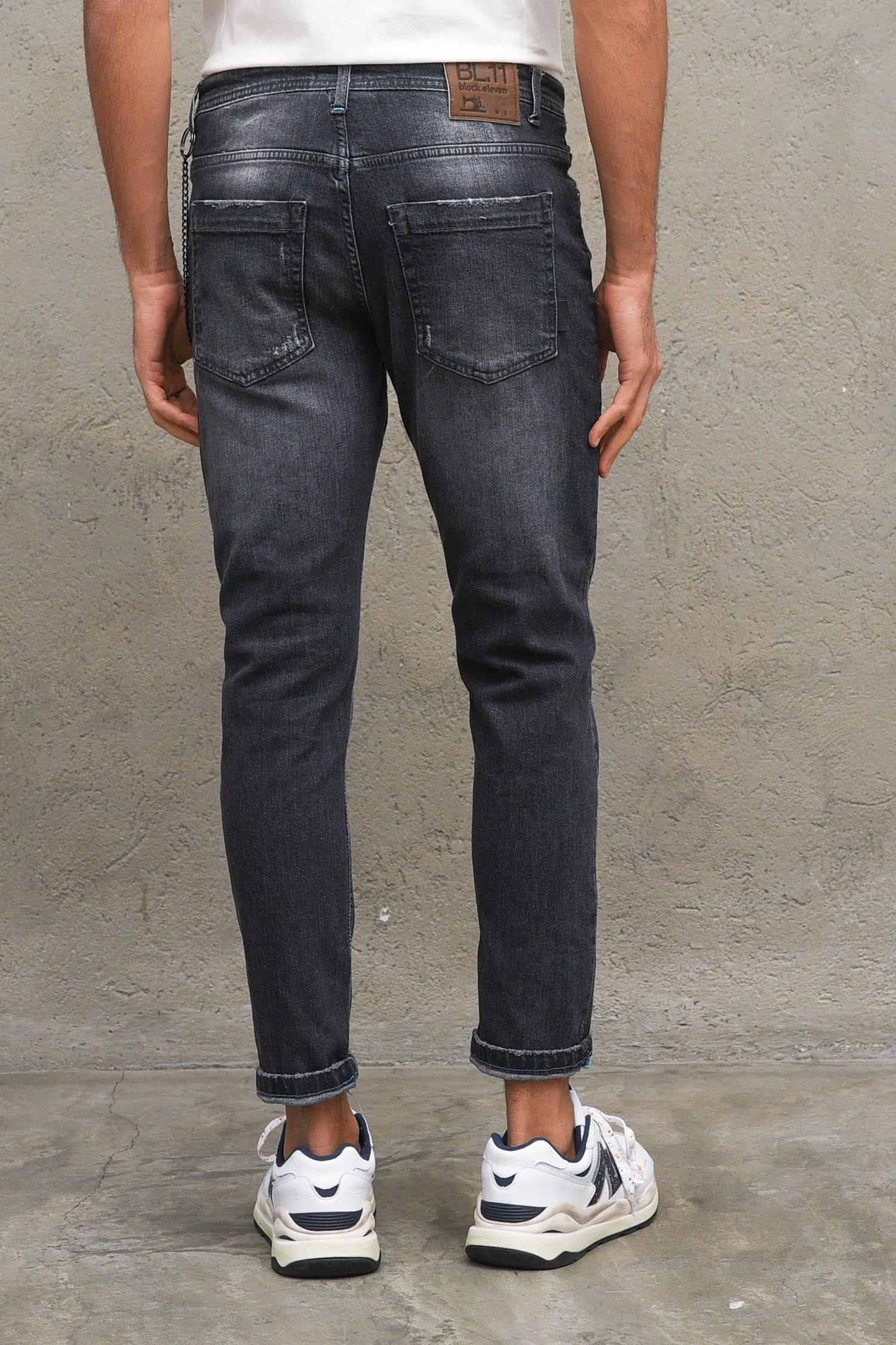 Jeans Fumo Campione - Grigio
