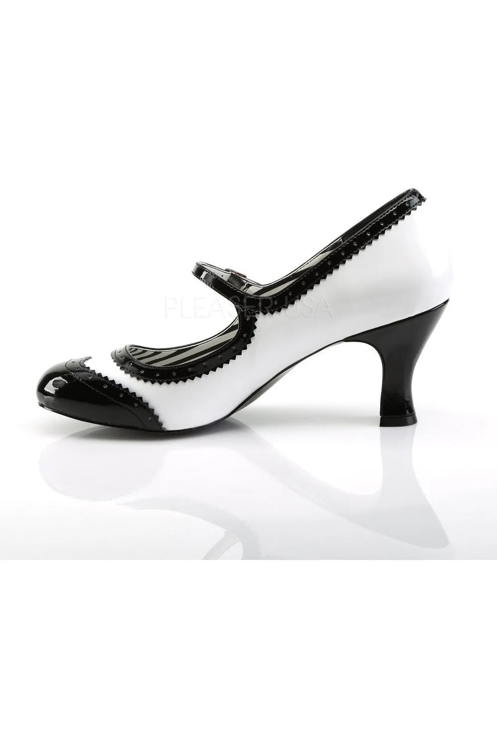 JENNA-06 Pump  | Black Patent