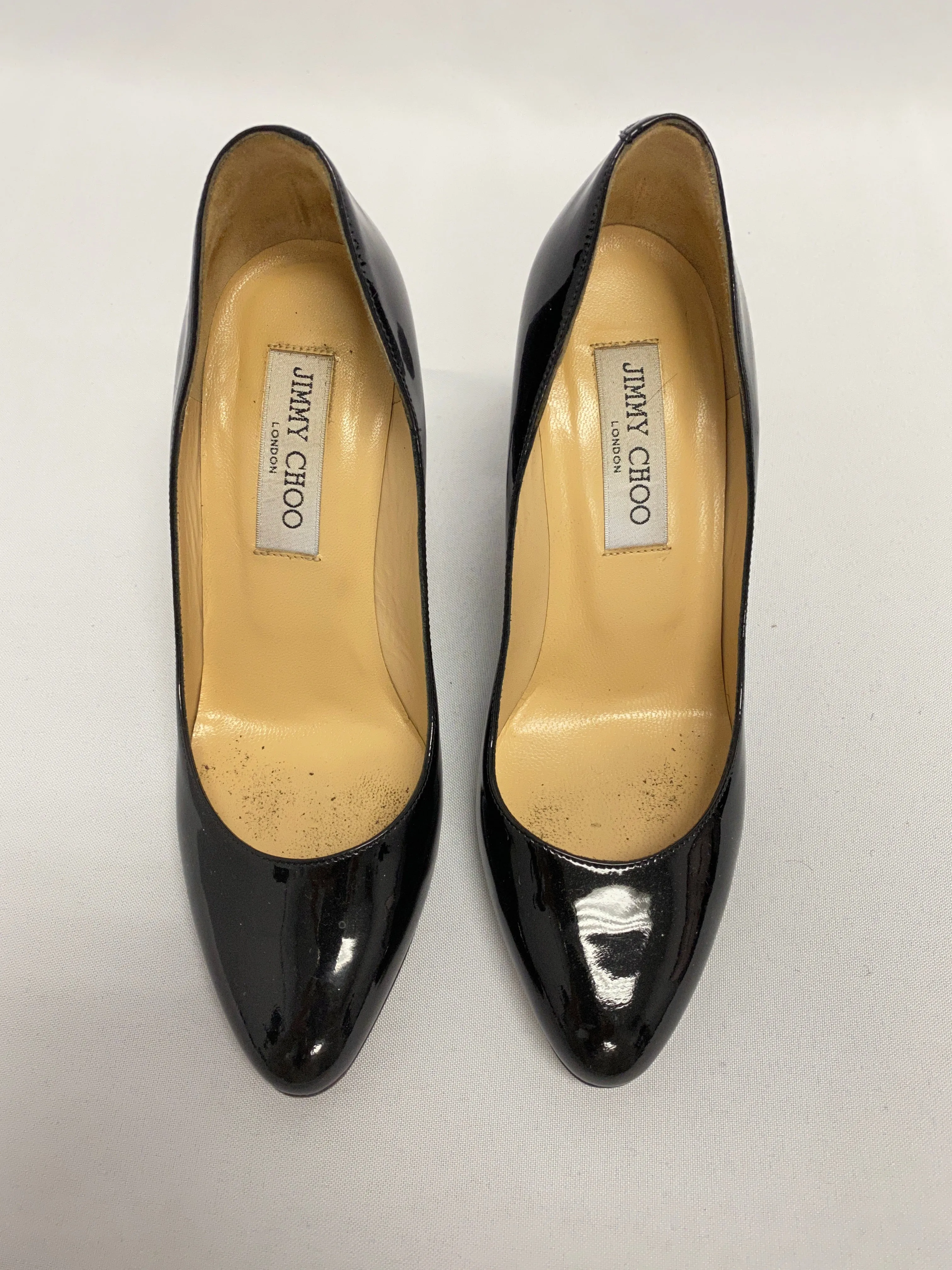 Jimmy Choo Black Patent Leather Pump